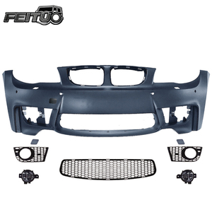 Nouveau 08-11 pour Série 1 E82/<span class=keywords><strong>E87</strong></span> <span class=keywords><strong>1M</strong></span> Ensemble de pare-chocs avant avec kit de pare-chocs large - Kit de carrosserie en plastique à visser Mise à niveau - Product Image 2