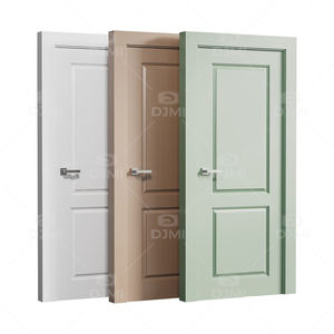 Pabrik Top Cina desain Eropa multiwarna tahan air prewhung <span class=keywords><strong>Interior</strong></span> Modern ruang kayu Solid pintu Perancis untuk rumah - Product Image 5