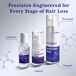Meest geavanceerde haar groeiserumformule, haarhergroei technologie, 4 klinisch onderzochte ingrediënten in één krachtig <span class=keywords><strong>serum</strong></span> - Product Image 1