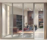 Système de cloisons modulaires en verre, panneaux de 12 mm d'épaisseur, cadre en aluminium, design moderne, isolation phonique, mobile, facile à installer, chambre, salle à manger