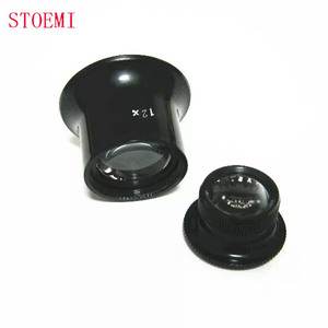 STOEMI 8504 12X Eye-clamp Aspheric Lens 14mm Effective Diameter Black <strong>Magnifying</strong> Glass/Loupe for <strong>Watch</strong> and Jewelry <strong>Repairing</strong> - Product Image 3
