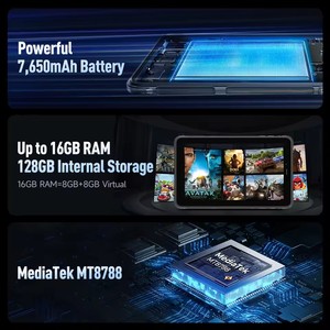 Ulefone Armor Pad Pro Rugged <b>Tablet</b> IP68/IP69K <b>4G</b> MT8788 8GB+8GB Virtual RAM 128GB ROM 48MP 7650mAh Android 13 - Product Image 5