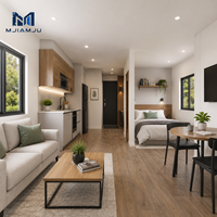 Expédition immédiate : Maison préfabriquée mobile 20 pieds 40 pieds, 2, 3, 4 ou 5 chambres, maison conteneur pliable et extensible, villa de luxe préfabriquée USA