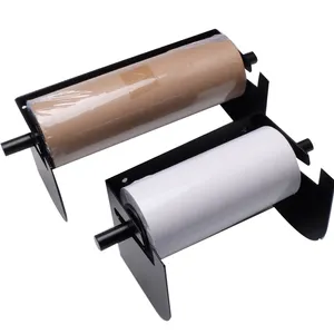 Jh-mech dispensador de rolo de papel, dispensador de rolo de papel para desenho e escrita, parede durável doméstica