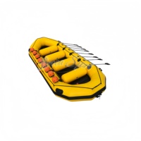 <strong>Best</strong> Selling Yellow 11 Person 480 Cm Wide Customized Size Design White <strong>Water</strong> Rafting <strong>Boat</strong> for Sale
