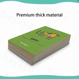 Tarjetas Educativas Laminadas Gruesas Ecológicas Impresas Personalizadas, Juego de Habilidades en Inglés Skillmatics para Niños Pequeños, Hechas de Papel - Product Image 3