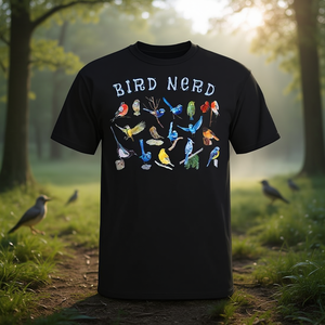 Camiseta para amantes de la observación de aves, marca oficial Bird Nerd - Product Image 3