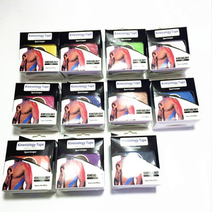 Bande de kinésiologie pour thérapie sportive, 5 cm x 5 m, rouleau flexible adhésif, bandage de soutien musculaire pour la récupération des blessures sportives - Product Image 2