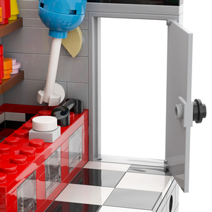 Bloques de Construcción MOOXI MOC1281-A, 745 Piezas, <span class=keywords><strong>FNAF</strong></span> Midnight Bear Stage, Modelo de Ensamblaje DIY, Juguetes Educativos para Niños - Product Image 5