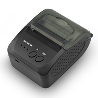 Imprimante thermique portable de reçus 58 mm, réglage de l'espacement des lignes, interface USB sans fil, résolution 203 dpi, compatible mobile Android