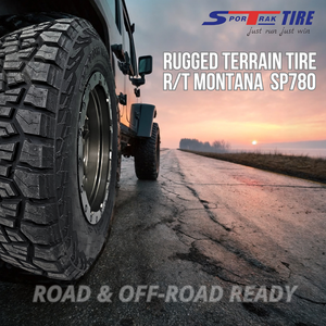 Pneu SPORTRAK SP780 R/T, pneu tout-terrain robuste et agressif pour SUV et pick-up, performances sur route et hors route - Product Image 4