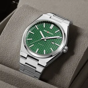 AOCASDIY Classic Business Luxury Men's Watches Stainless Steel Strap 3ATM Waterproof Quartz Watch For Men Reloj Hombre Unisex