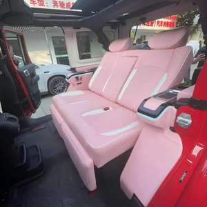 Solution de mise à niveau de l'intérieur de Jeep Wrangler SUV de luxe personnalisable DOS, sièges de voiture en cuir, sièges arrière pliants électriques - Product Image 3