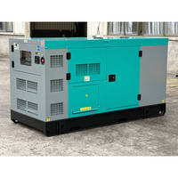Generador Diésel Ricardo Silencioso de 30kW 40kW 50kW, 3 Fases, con Alternador 100% Cobre, Refrigeración por Agua, ATS, Voltaje Estable y Bajo Nivel de Ruido
