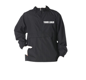 นักออกแบบแฟชั่นปรับแต่งเสื้อแจ็คเก็ตมีฮู้ดกันลมคุณภาพสูง ผลิตจากโพลีเอสเตอร์/ผ้าฝ้าย น้ำหนักเบา กันน้ำ สำหรับผู้ชาย เหมาะสำหรับกิจกรรมกลางแจ้ง - Product Image 2