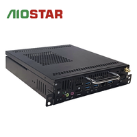 Intel I3/i5/i7 6-9 Gen CPU 4G DDR4 RAM 4K ile Ultra HD ekran Mini PC endüstriyel masaüstü ofis için 60HZ gömülü bilgisayar
