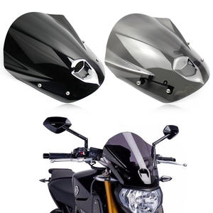 Parabrisas XXUN para Motocicleta, Deflector de Viento para Yamaha MT09 FZ09 <span class=keywords><strong>MT</strong></span> <span class=keywords><strong>09</strong></span> FZ <span class=keywords><strong>09</strong></span> <span class=keywords><strong>MT</strong></span>-<span class=keywords><strong>09</strong></span> FZ-<span class=keywords><strong>09</strong></span> <span class=keywords><strong>2013</strong></span> 2014 2015 2016 - Product Image 1