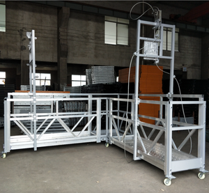 Canastilla Elevadora para Trabajos en Altura, Canastilla de Construcción de 4m, Canastilla Colgante para Decoración de Paredes Exteriores - Product Image 3