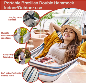 <span class=keywords><strong>Hamaca</strong></span> duradera segura <span class=keywords><strong>Hamaca</strong></span> colgante <span class=keywords><strong>plegable</strong></span> <span class=keywords><strong>Hamaca</strong></span> para acampar con bolsa de transporte - Product Image 6