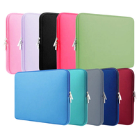 Tas Laptop Custom Logo Ukuran Warna Sesuai Pesanan untuk Tablet iPad Cover Notebook Komputer Laptop Sleeve 11 13 14 15 15.6 Inch Soft Laptops Case
