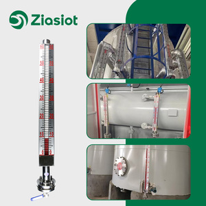 Magnetic Flap <strong>Level</strong> Gauge Sensor of <strong>Steam</strong> with Remote Alarms Anti-corrosion Side Mounted Flapper Liquid Tank <strong>Level</strong> Indicator - Product Image 5