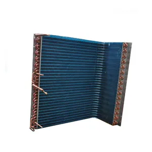 Manufacturer Sell L Type Air Conditioning Copper Tube Condenser Heat Exchanger