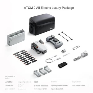 Dron Potensic <span class=keywords><strong>ATOM</strong></span> 2 4K HDR con Gimbal de 3 Ejes, 10KM FPV, 249g, GPS, Plegable, Control Remoto y por Aplicación, 32 Minutos de Vuelo, Seguimiento IA - Product Image 4