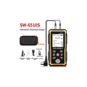 SW-6510S Ultraschall-Dicken messgerät Kunststoff Glas Keramik Metall Stahlplatte Edelstahl Rohr Wandstärke <span class=keywords><strong>Tester</strong></span> - Product Image 2