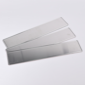 Accessoires de voiture professionnels usine personnalisée <span class=keywords><strong>européenne</strong></span> 52cm * 11cm couleur <span class=keywords><strong>plaque</strong></span> d'<span class=keywords><strong>immatriculation</strong></span> décorative en aluminium vierge <span class=keywords><strong>plaque</strong></span> réfléchissante - Product Image 3
