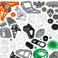 Service d'impression 3D personnalisé, plastique ABS, résine SLA, nylon SLS, TPU, prototypage rapide SLM, OEM, tolérance de 0,05 mm pour les applications intelligentes