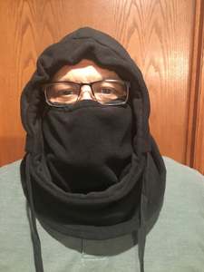 Cagoule thermique épaisse unisexe à impression numérique pour le ski et les beaux jours, idéale pour les températures froides - Product Image 4