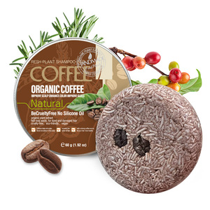 Nouveau Shampoing Solide au Café Transfrontalier, Extrait de Plantes de Café, Nettoyage en Profondeur, Contrôle du Sébum, Anti-Pelliculaire, Anti-Démangeaisons pour Cheveux Teints/Abîmés - Product Image 6