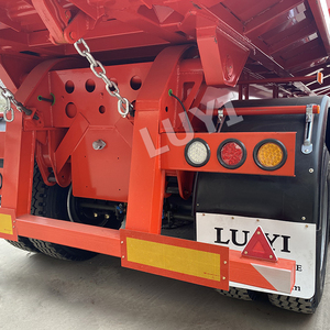 Vente directe usine – Fabriqué en Chine – <span class=keywords><strong>Semi</strong></span>-<span class=keywords><strong>remorque</strong></span> benne basculante arrière robuste 3 essieux 60 tonnes pour l'Afrique - Product Image 6
