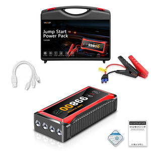 <span class=keywords><strong>2025</strong></span> Draagbare Auto <span class=keywords><strong>Jump</strong></span> <span class=keywords><strong>Starter</strong></span> Met Led-Luchtcompressor Noodhulpset Voor Vrachtwagens En Motorfietsen - Product Image 2