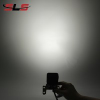12V 24V 2 pouces 16W 1556LM faisceau d'inondation carré LED pièces de lumière de travail matériel en acier inoxydable Led feux de travail pour tracteur