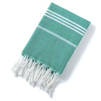 Turkish Striped Bath Towel Oversized Beach Towel With Tassels Super Absorbent Soft and Easy Care Suitable for Travel