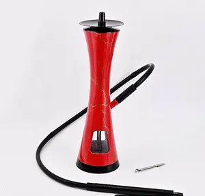 Enorme vapor vidro exclusivo hookah vidro hookah para venda vidro hookah luz azul cor novo design para a lenda