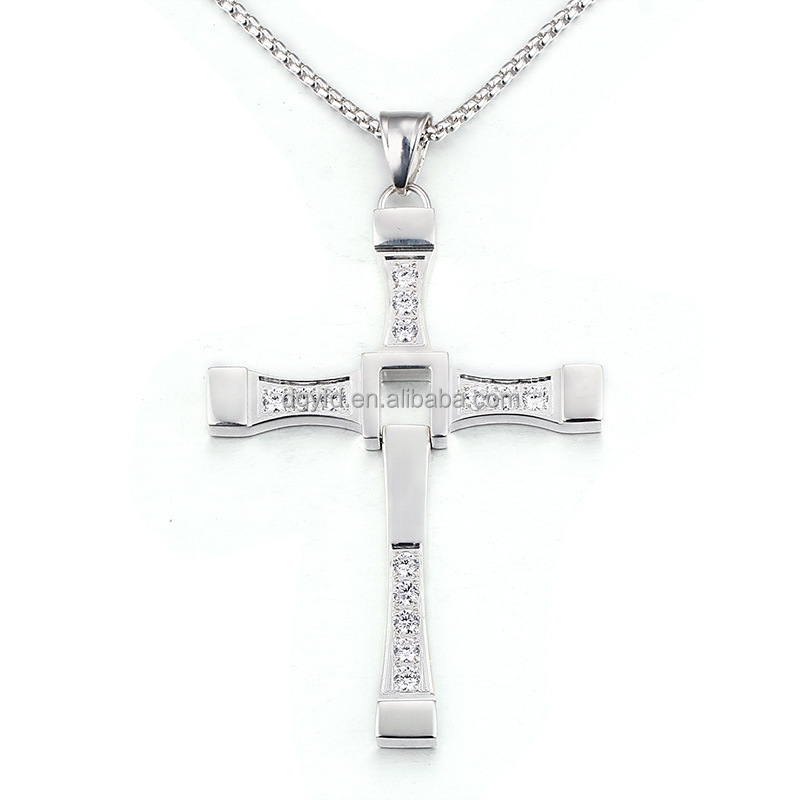 Toretto Vin Diesel Cross Pendant 
