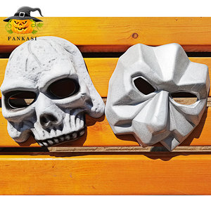 Halloween Skull <b>Mask</b> Plastic Costume Party Prop For <b>Men</b> Women Adult Horror Festival - Product Image 2