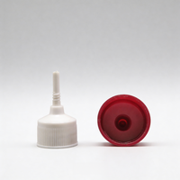 Boquilla de Rosca de PP 20/410 24/410 Personalizada, Duradera y Portátil para Botellas de Tinta y Exprimibles con Tapa Exterior