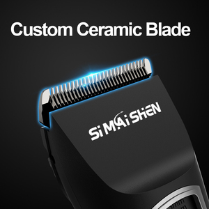 SiMAiSHEN D1-<strong>S</strong> CE Certified Pro Barber Supplies <strong>Hair</strong> Trimmer <strong>Grooming</strong> <strong>Kit</strong> for <strong>Men</strong> Ceramic Battery-Powered Cordless Beard Clipper - Product Image 4