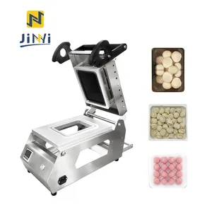 JINYI DQ-2 China Supplier plastic tray vacuum tray sealing machine frozen food tray packaging sealing with Manufacturer Price