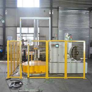 Automatic Side Seal Pallet Strapping <b>Machine</b> Online <b>Laminate</b> Flooring Packaging Pallet Strapping <b>Machine</b> - Product Image 2