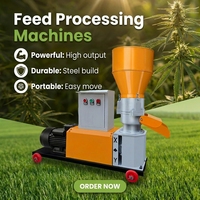 Machine à granulés d'aliments pour animaux de ferme Strosen Farms, usage domestique, capacité 300 kg/h, petite machine à granulés pour volailles, bétail et animaux, moulin granulateur en fonte