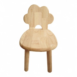 Tabouret pour enfants en bois massif, forme nuage, chaise bébé durable, siège bas, meubles pour enfants - Product Image 1