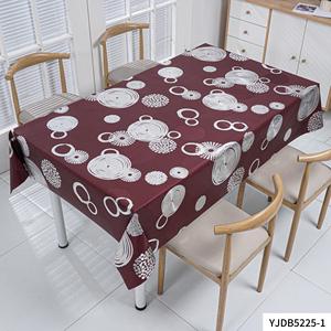 Tùy Chỉnh Giá Rẻ Giá Đẹp Khăn Trải Bàn Không Thấm Nước PVC Hình Chữ Nhật Bảng Vải Cho Các Sự Kiện - Product Image 6