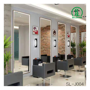<span class=keywords><strong>Espejos</strong></span> de equipo de salón <span class=keywords><strong>para</strong></span> barbería y muebles Estación de maquillaje Estilismo Barbero Peluquería Espejo <span class=keywords><strong>con</strong></span> <span class=keywords><strong>luces</strong></span> - Product Image 2
