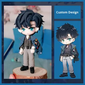 Figurines d'action surgelées sur mesure Q-Version poupées en PVC faites à la main en argile ultra-légère bricolage nouvel état Images et figurines - Product Image 2