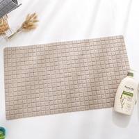 Usine En Gros Nouvelle Conception PVC Tapis De Bain anti-dérapant En Plastique Tapis de Douche