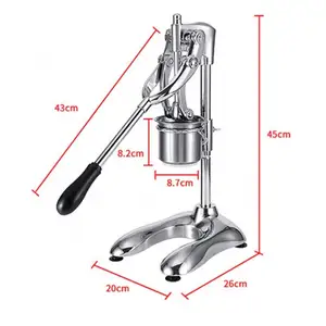 Manual Stainless Steel Longest Footlong Mashed Potatoes Fried Chips Extruder/Mashed Potato Long French Fries Making Machine